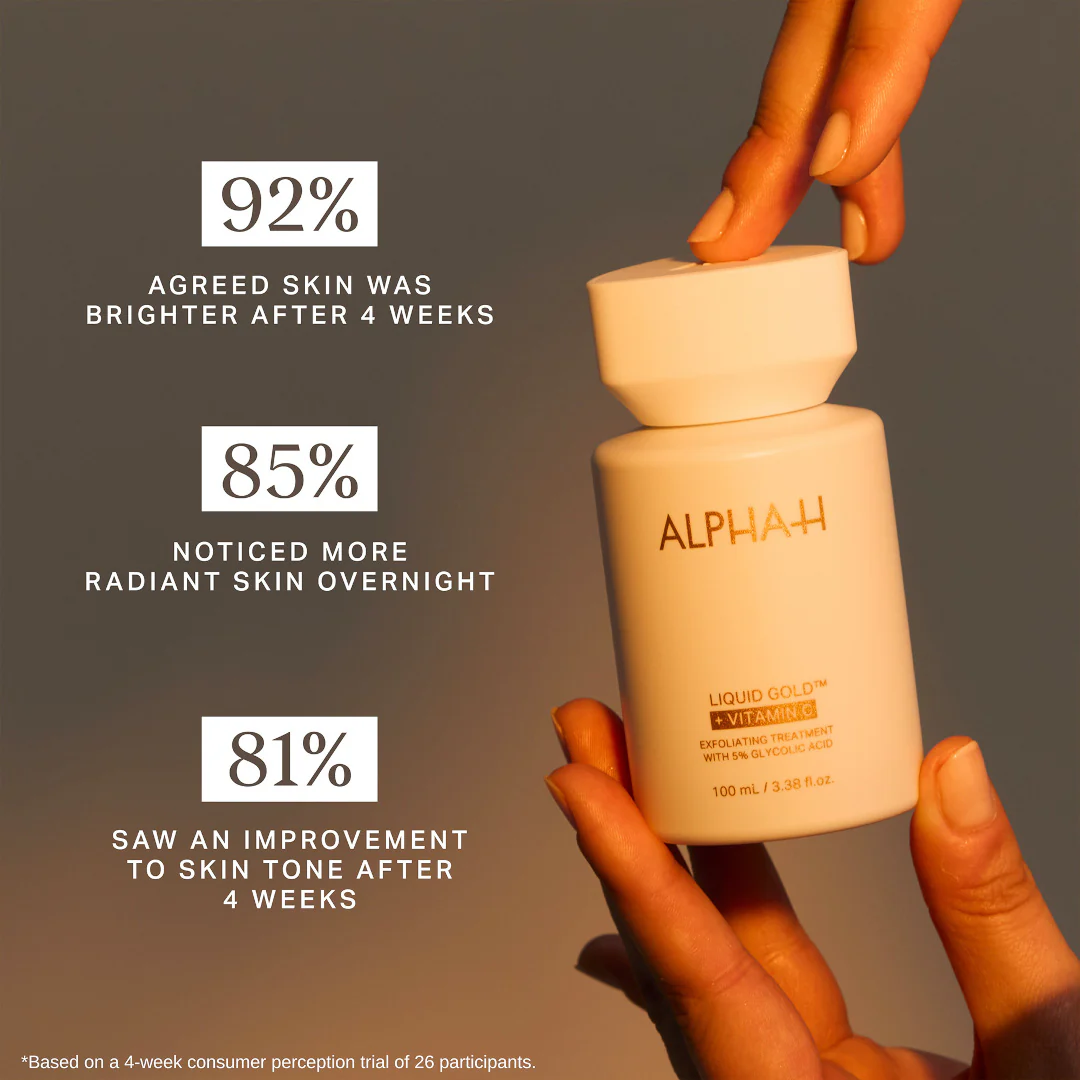 Alpha-H Liquid Gold Exfoliating Treatment with Vitamin C - Image 4