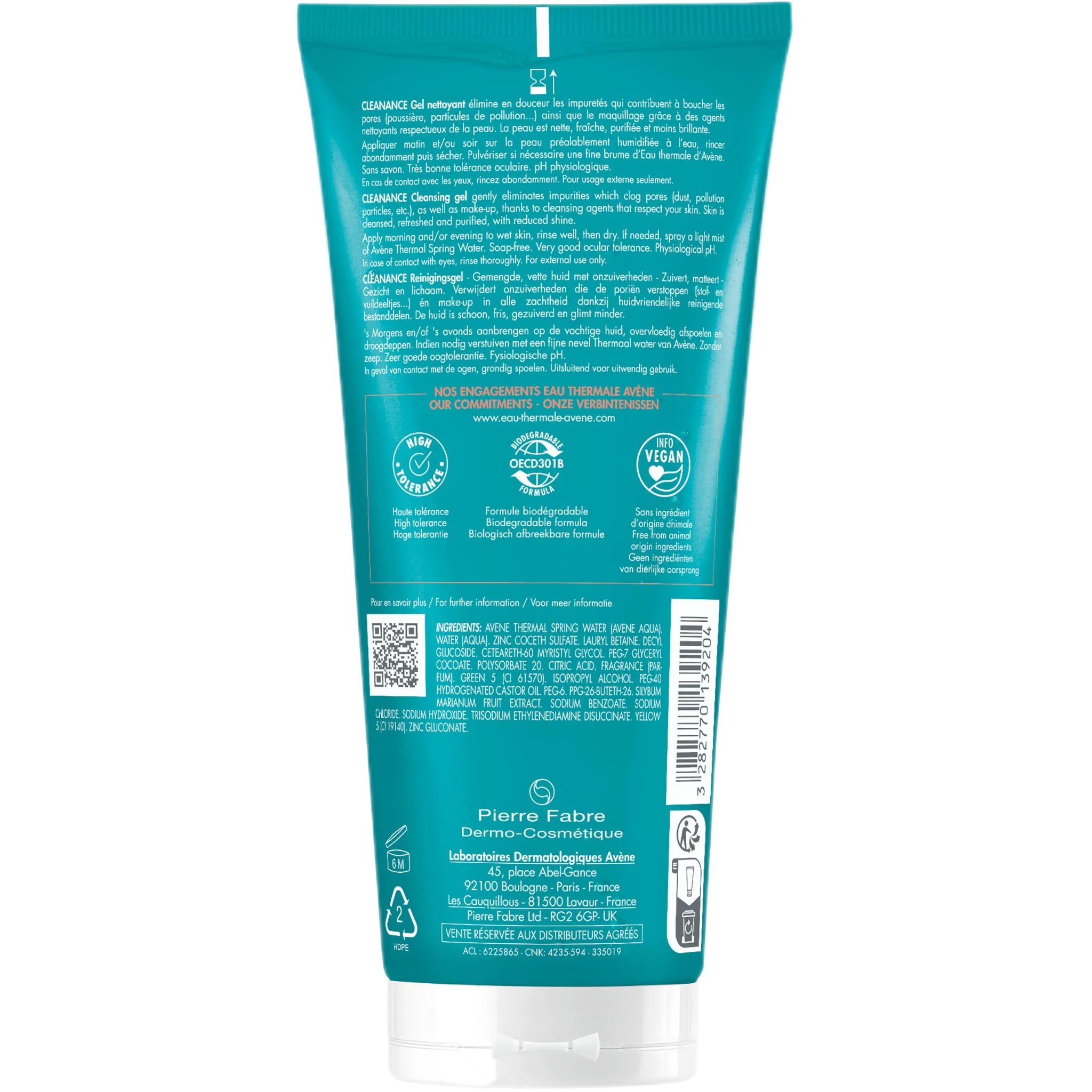 Avene Cleanance Cleansing Gel - Image 3