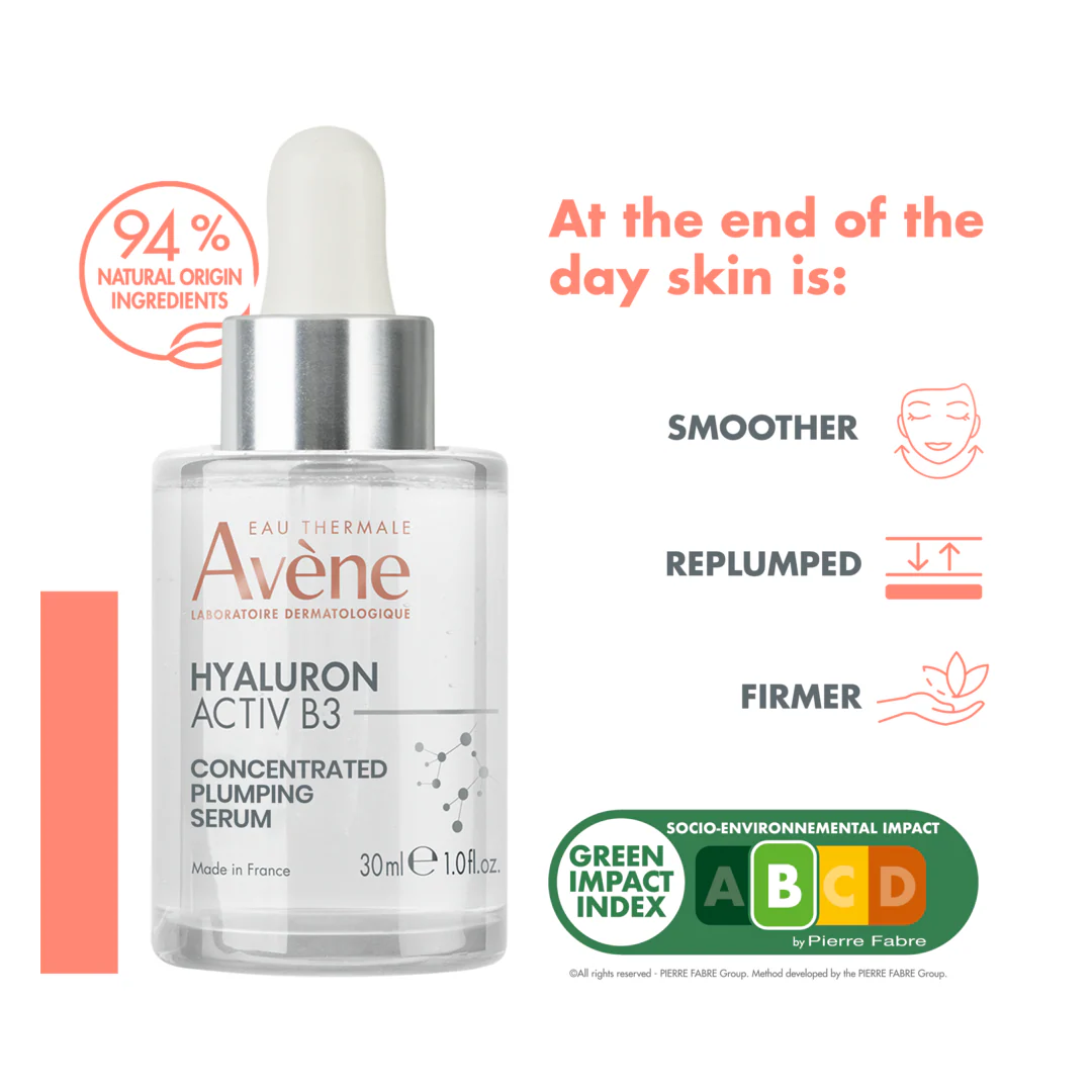 Avene Hyaluron Activ B3 Concentrated Plumping Serum - Image 3