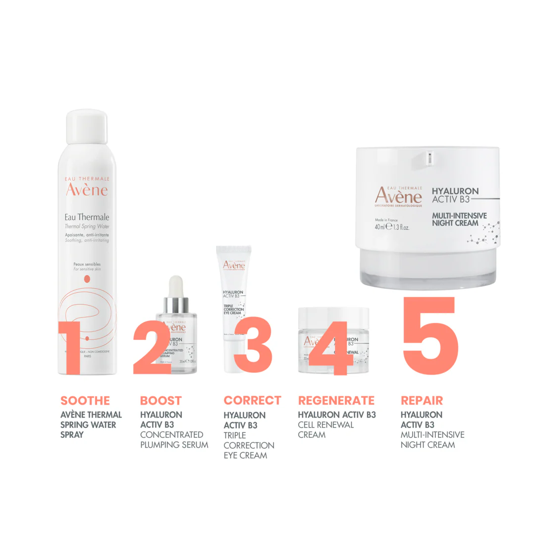 Avene Hyaluron Activ B3 Multi-Intensive Night Cream - Image 6
