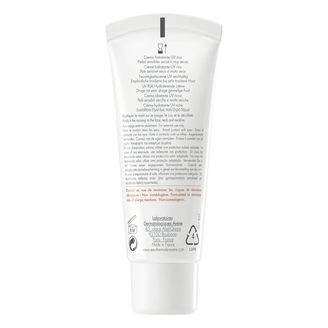 Avene Hydrance UV Rich Hydrating Cream SPF30 - Image 3