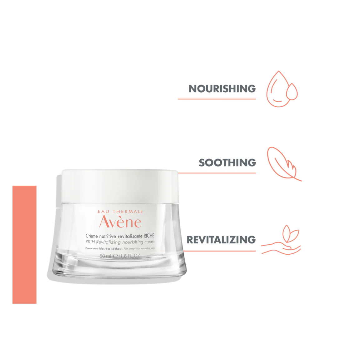 Avene Les Essentiels Revitalising Nourishing Cream - Image 3