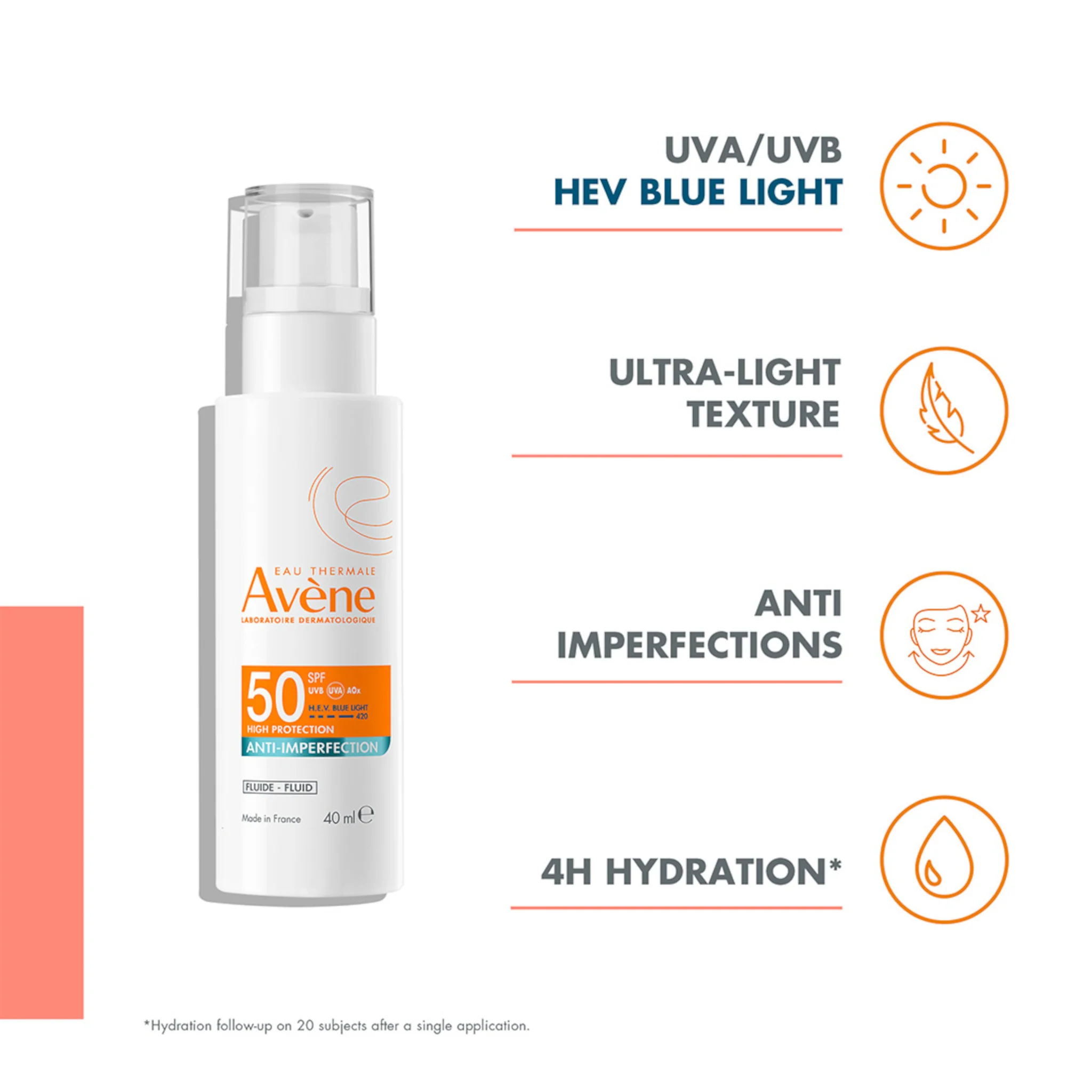 Avene Sun Anti-Imperfection Fluid SPF50 - Image 3