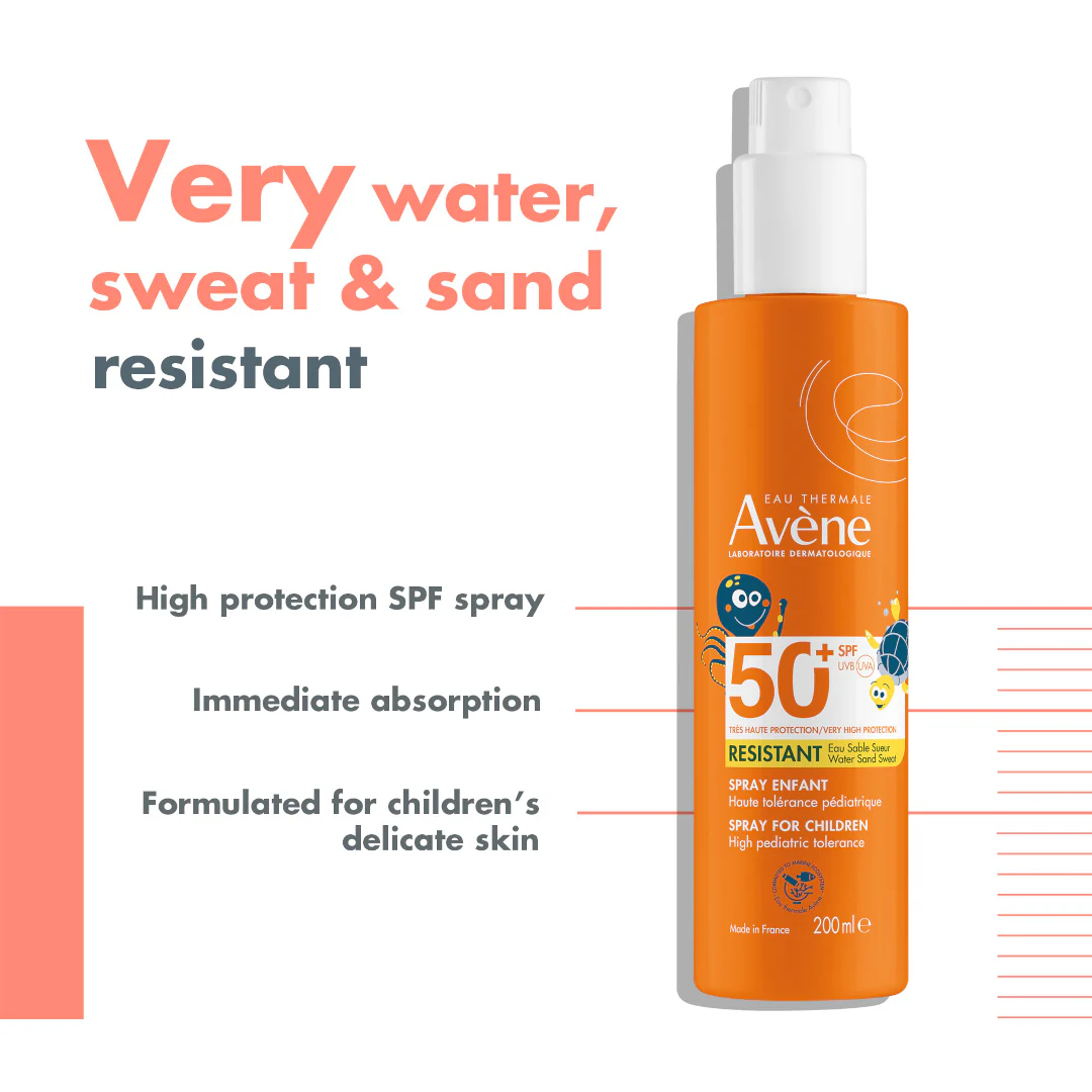Avene Sun Care Very High Protection Spray for Children SPF50+ - Image 3