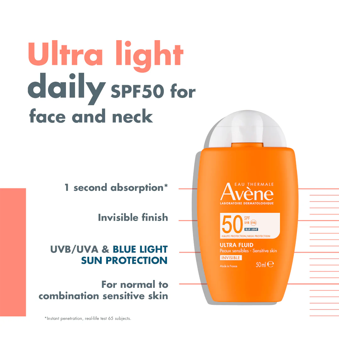 Avene Sun Ultra Fluid Invisible SPF50 - Image 3