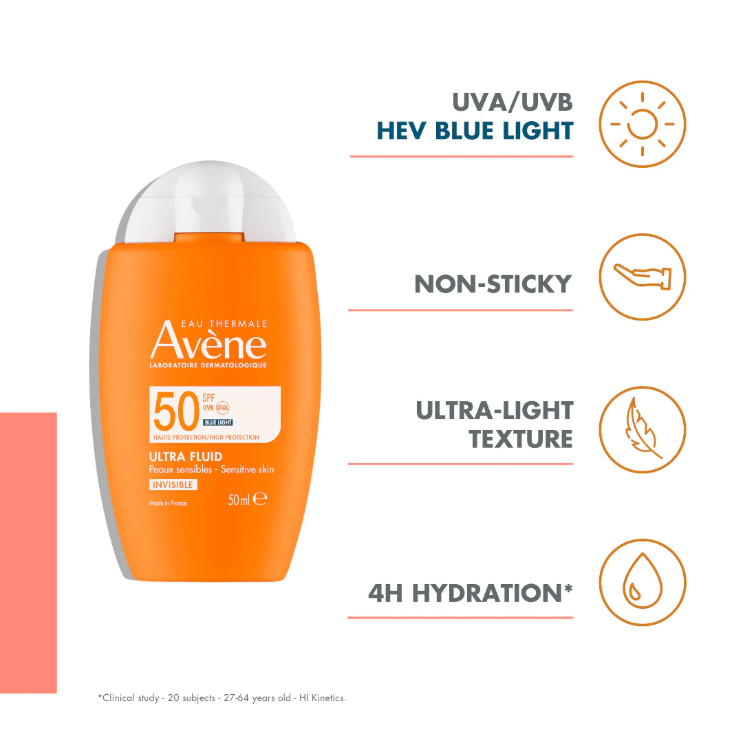 Avene Sun Ultra Fluid Invisible SPF50 - Image 5