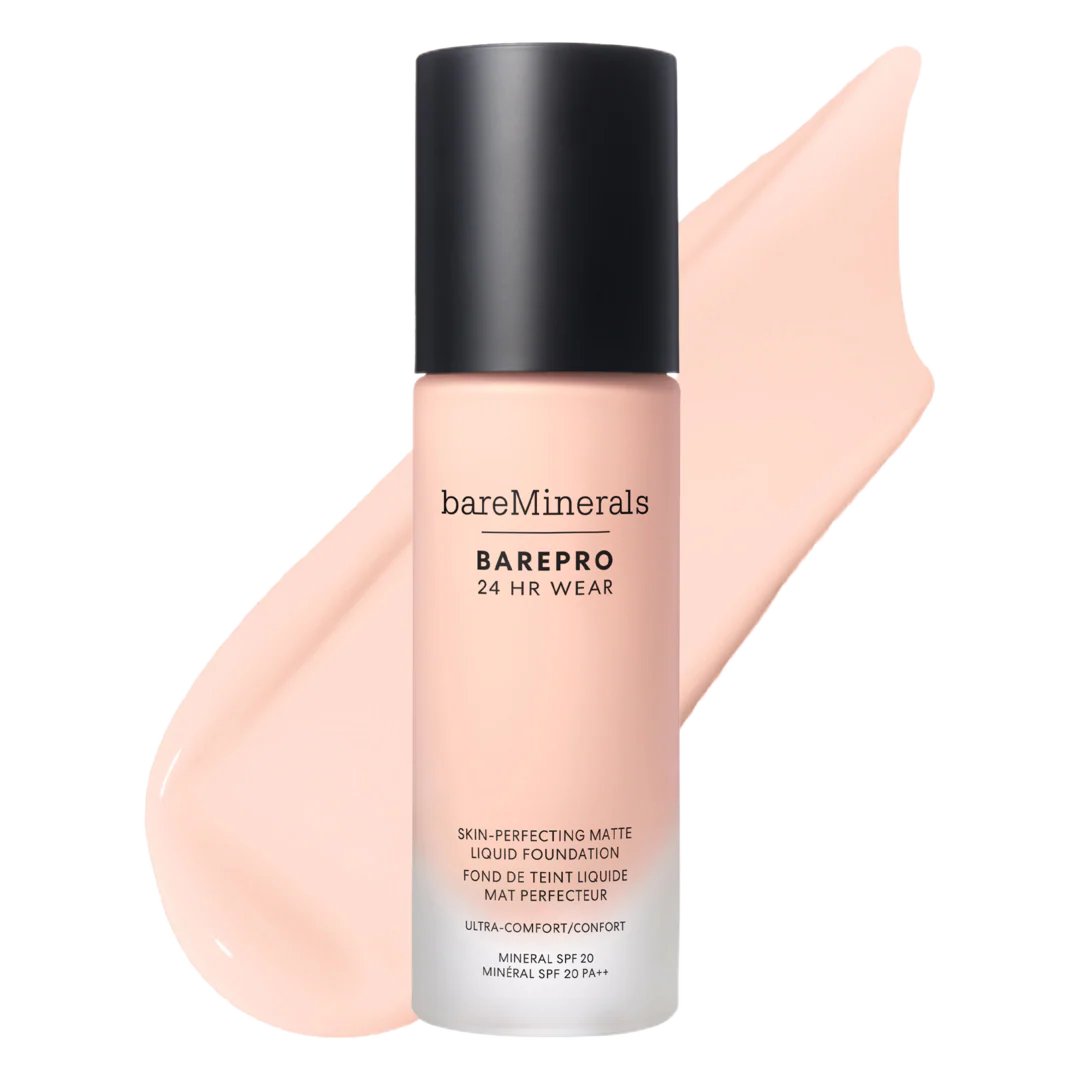 bareMinerals BarePro 24HR Wear Skin-Perfecting Matte Liquid Foundation SPF20 - Image 80