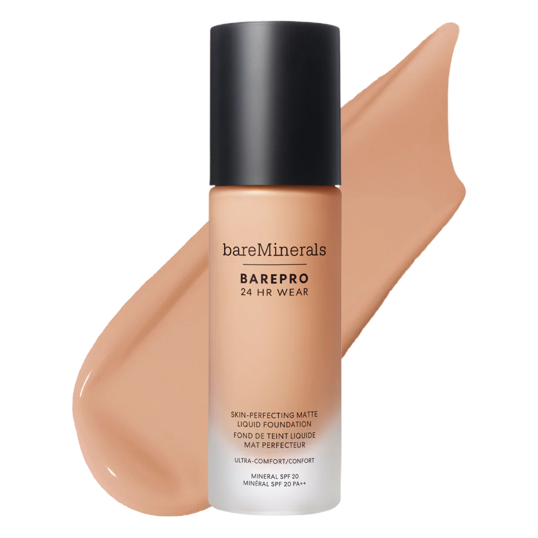 bareMinerals BarePro 24HR Wear Skin-Perfecting Matte Liquid Foundation SPF20 - Image 98