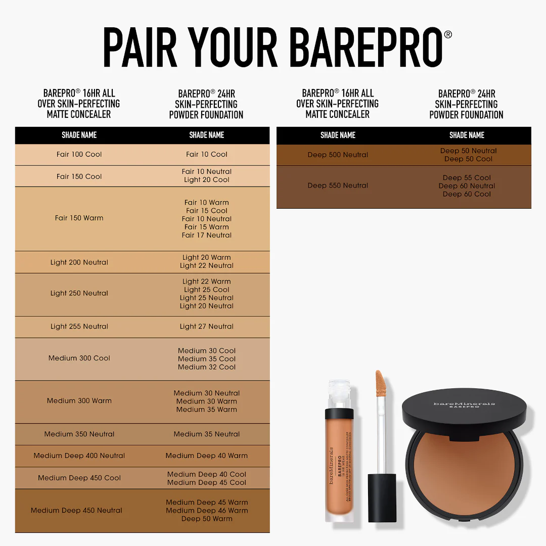 bareMinerals BAREPRO 24HR Skin-Perfecting Powder Foundation - Image 109