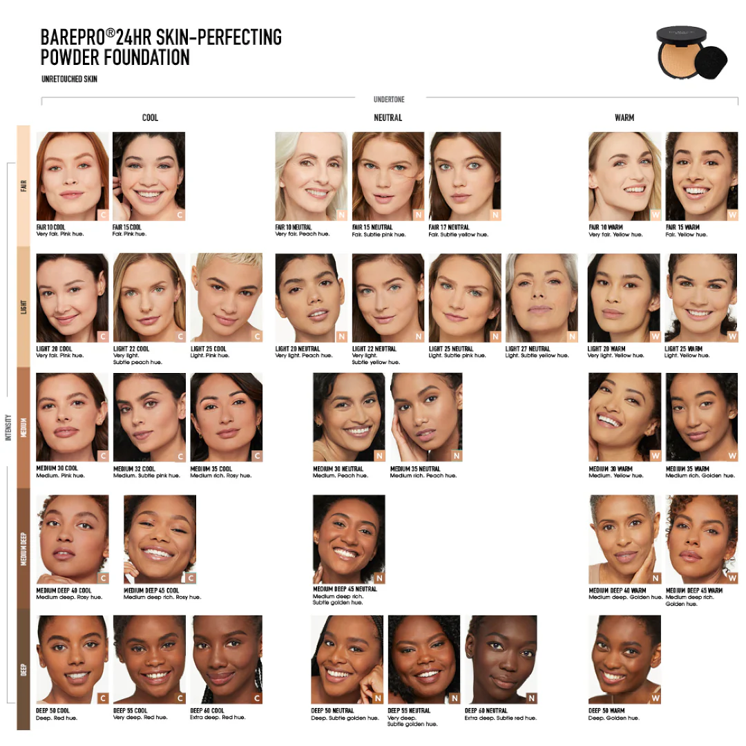 bareMinerals BAREPRO 24HR Skin-Perfecting Powder Foundation - Image 110