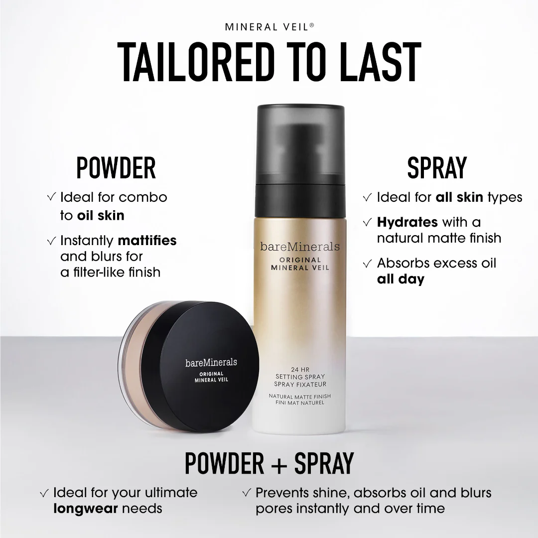 bareMinerals Original Mineral Veil Setting Spray - Image 4