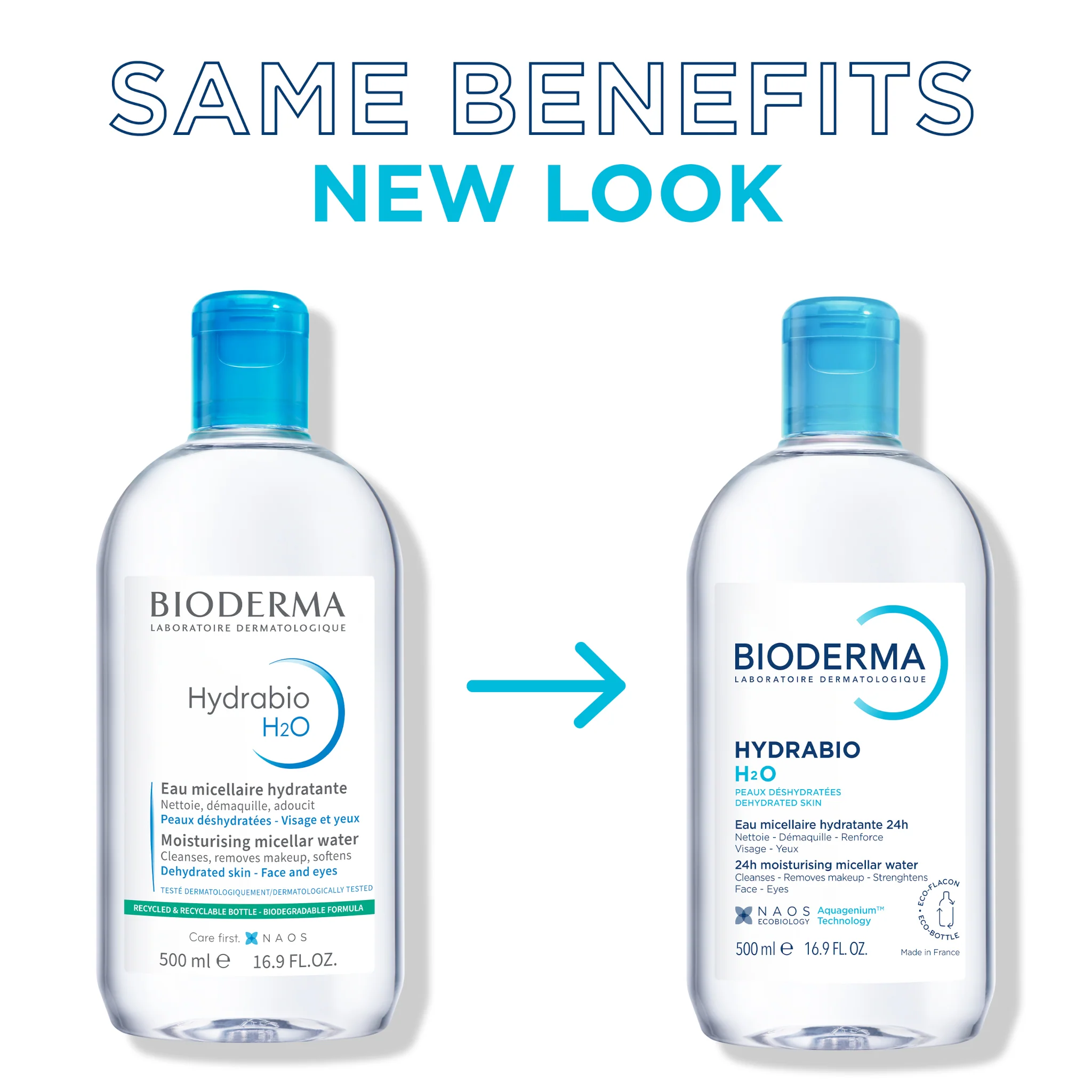 Bioderma Hydrabio H2O - Micelle Solution - Image 5