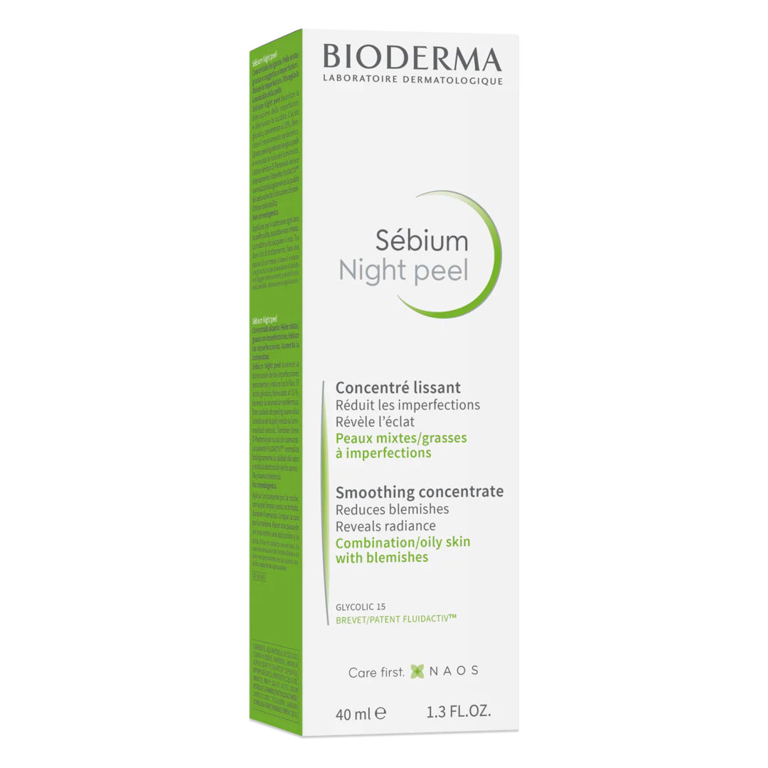 Bioderma Sebium Night Peel Smoothing Concentrate - Image 3