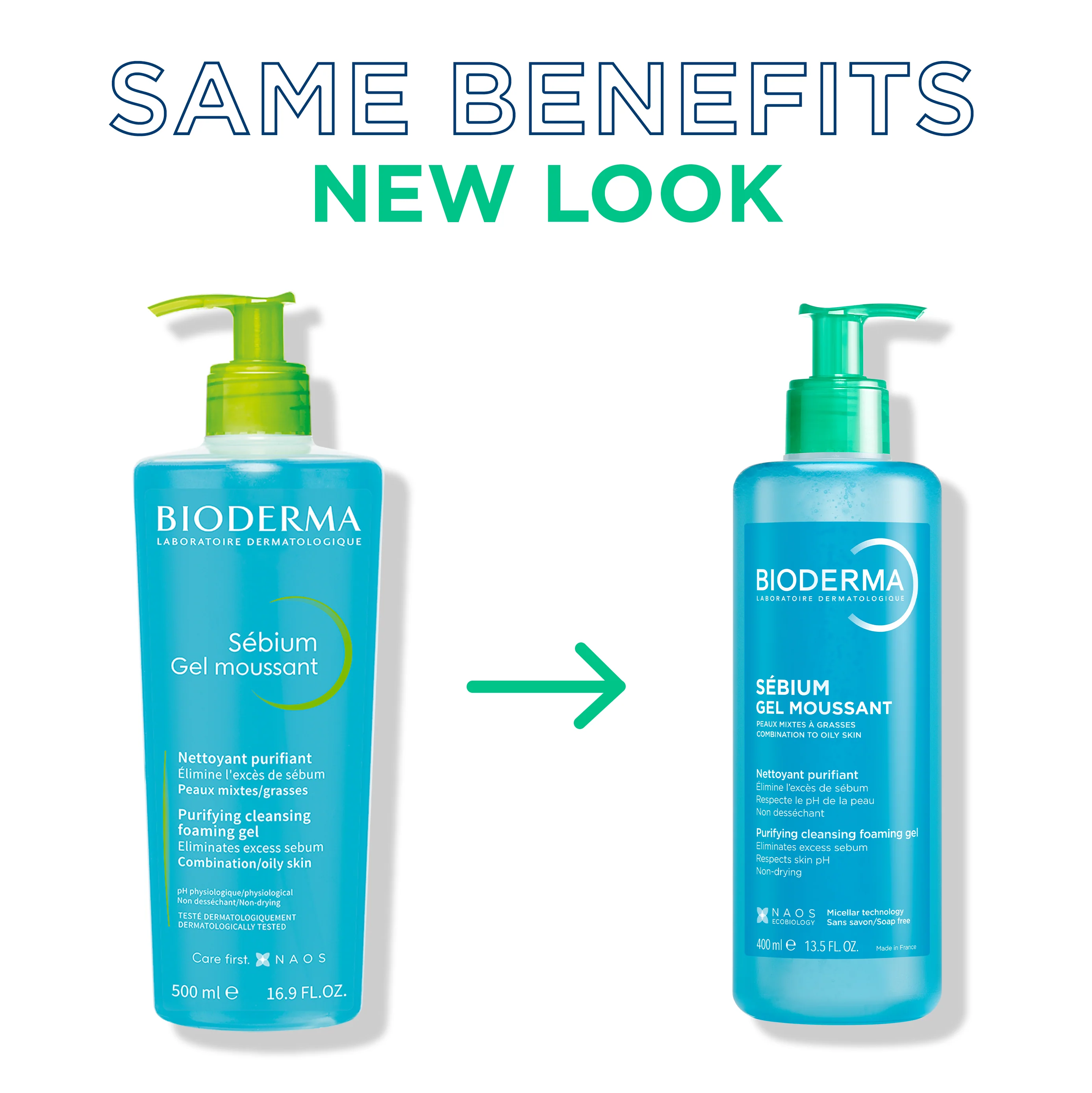 Bioderma Sebium Purifying Cleansing Foaming Gel - Image 4