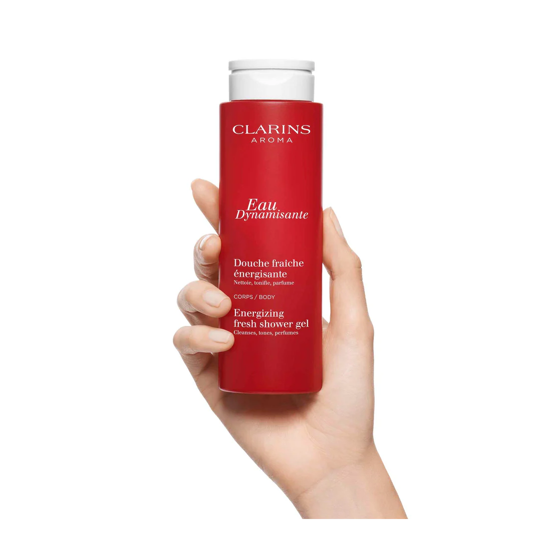 Clarins Eau Dynamisante Energizing Shower Gel - Image 3