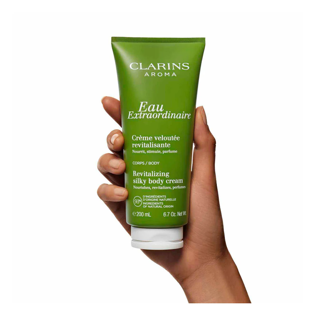 Clarins Eau Extraordinaire Revitalising Silky Body Cream - Image 3
