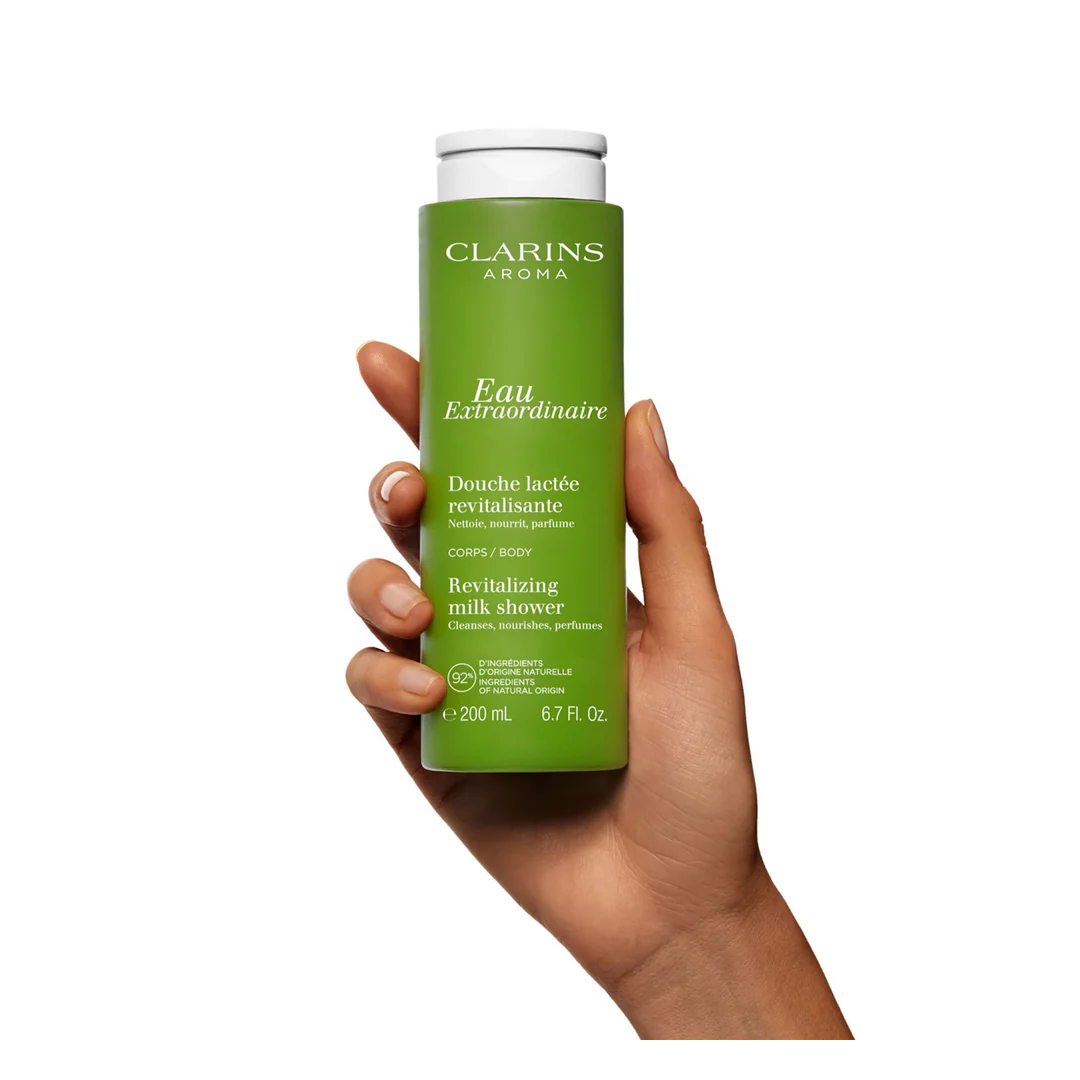 Clarins Eau Extraordinaire Revitalizing Shower Milk - Image 3