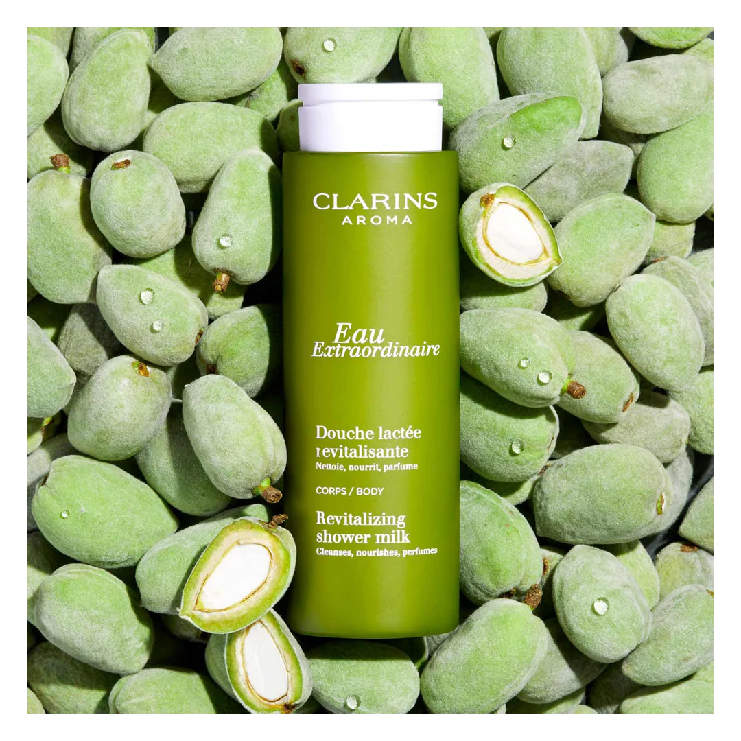 Clarins Eau Extraordinaire Revitalizing Shower Milk - Image 4