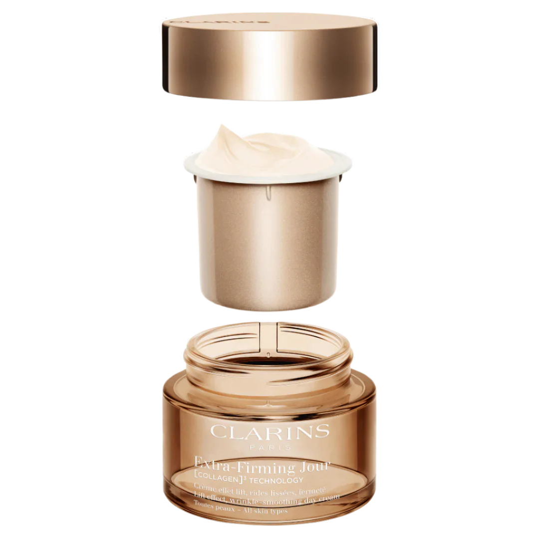 Clarins Extra-Firming Day Cream - All Skin Types 50ml Refill - Image 2