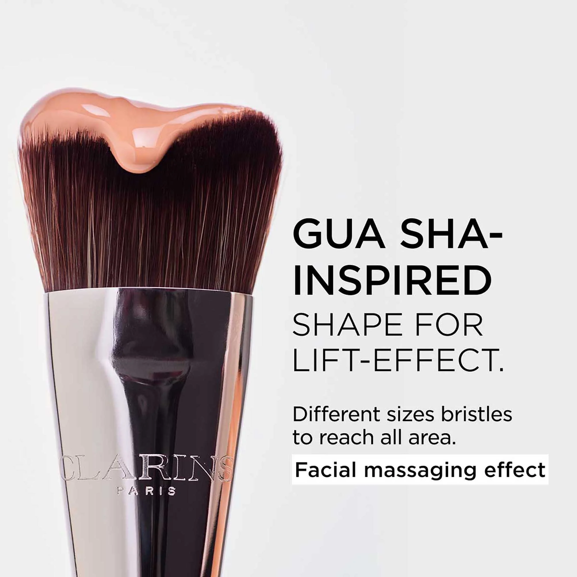 Clarins Gua Sha Foundation Brush - Image 2