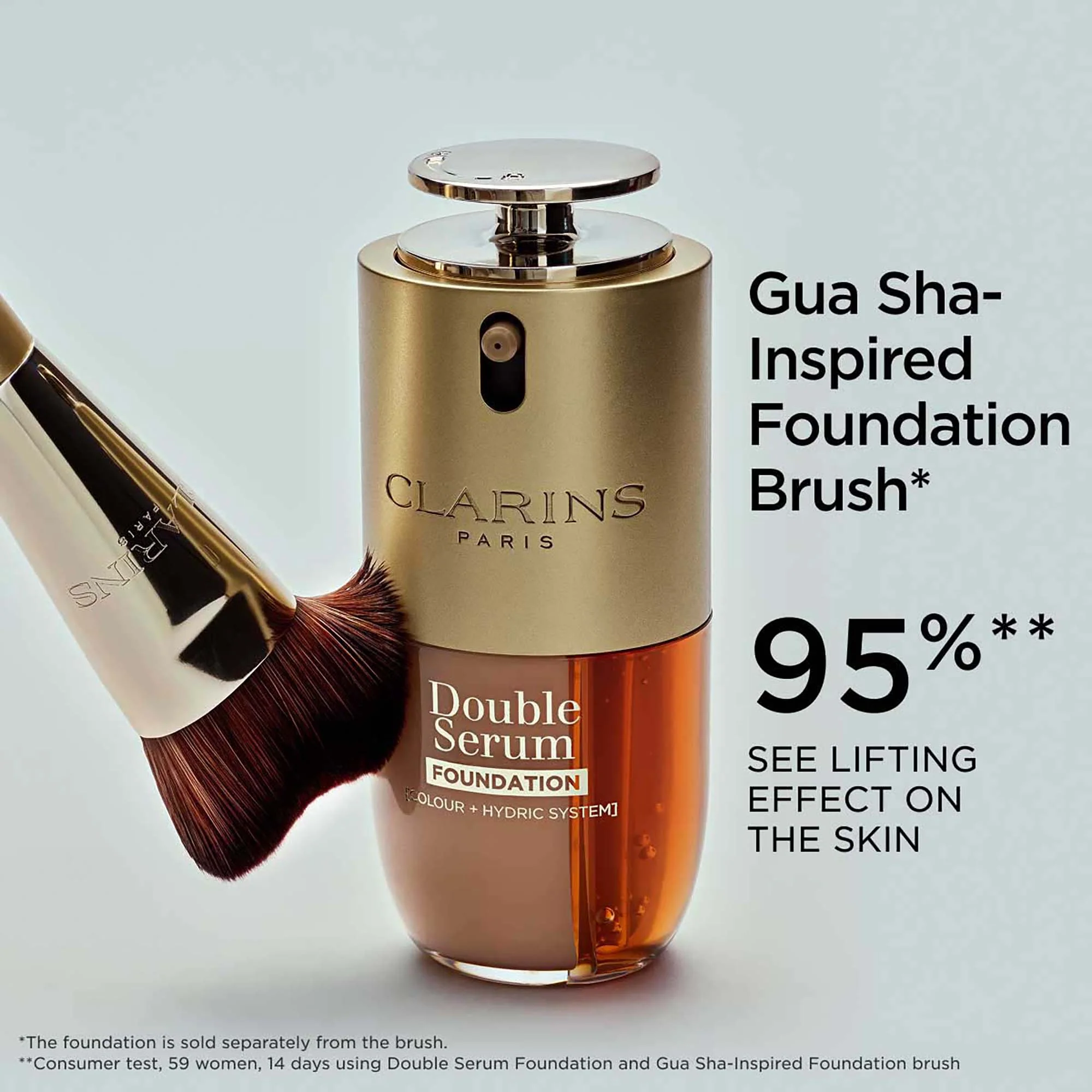 Clarins Gua Sha Foundation Brush - Image 4