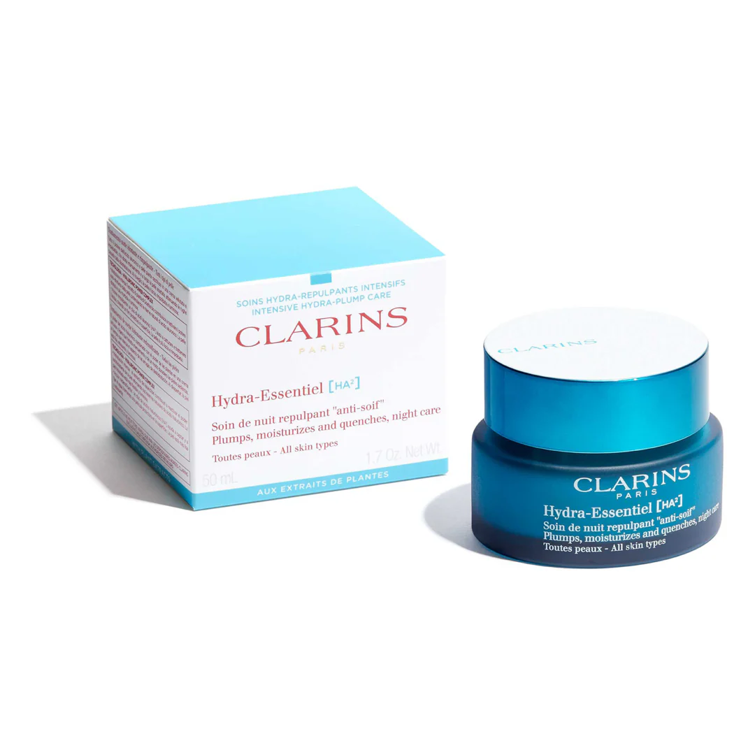 Clarins Hydra-Essentiel [HA²] Night Cream - All Skin Types - Image 10