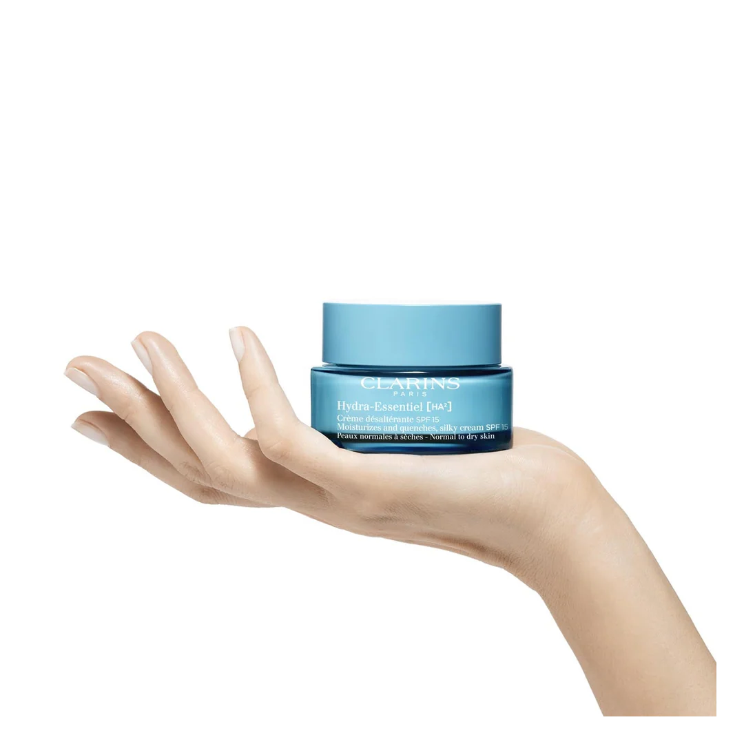 Clarins Hydra-Essentiel [HA²] Silky Cream SPF15 - Normal to Dry Skin - Image 4