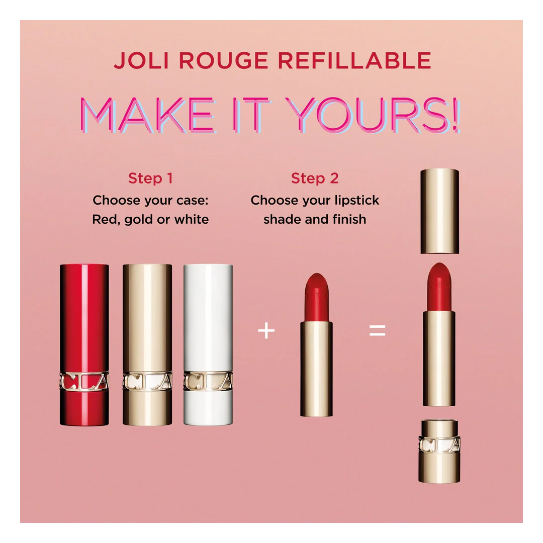 Clarins Joli Rouge Satin Lipstick Refill - Image 30