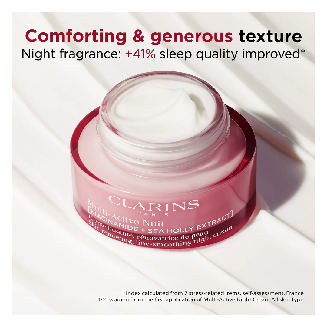 Clarins Multi-Active Night Cream - Dry Skin - Image 2