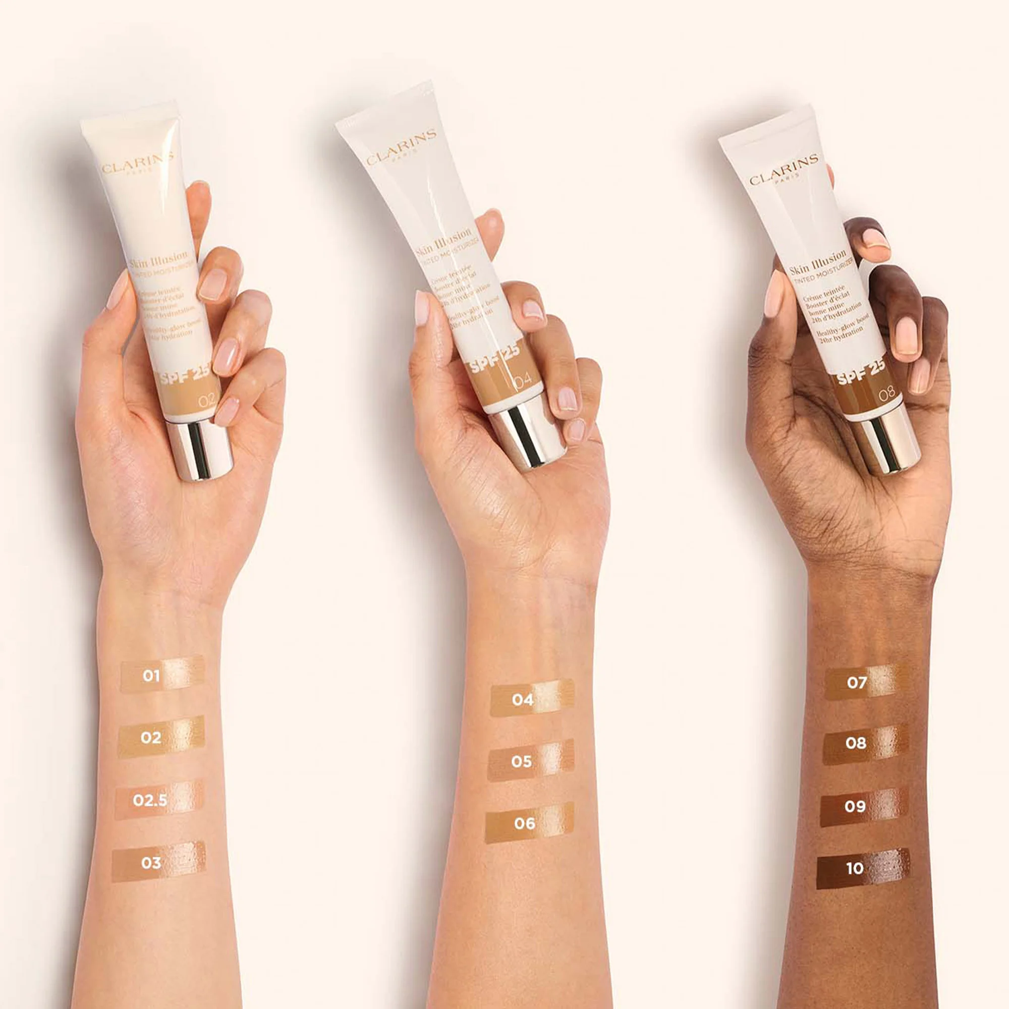 Clarins Skin Illusion Tinted Moisturiser SPF25 - Image 36