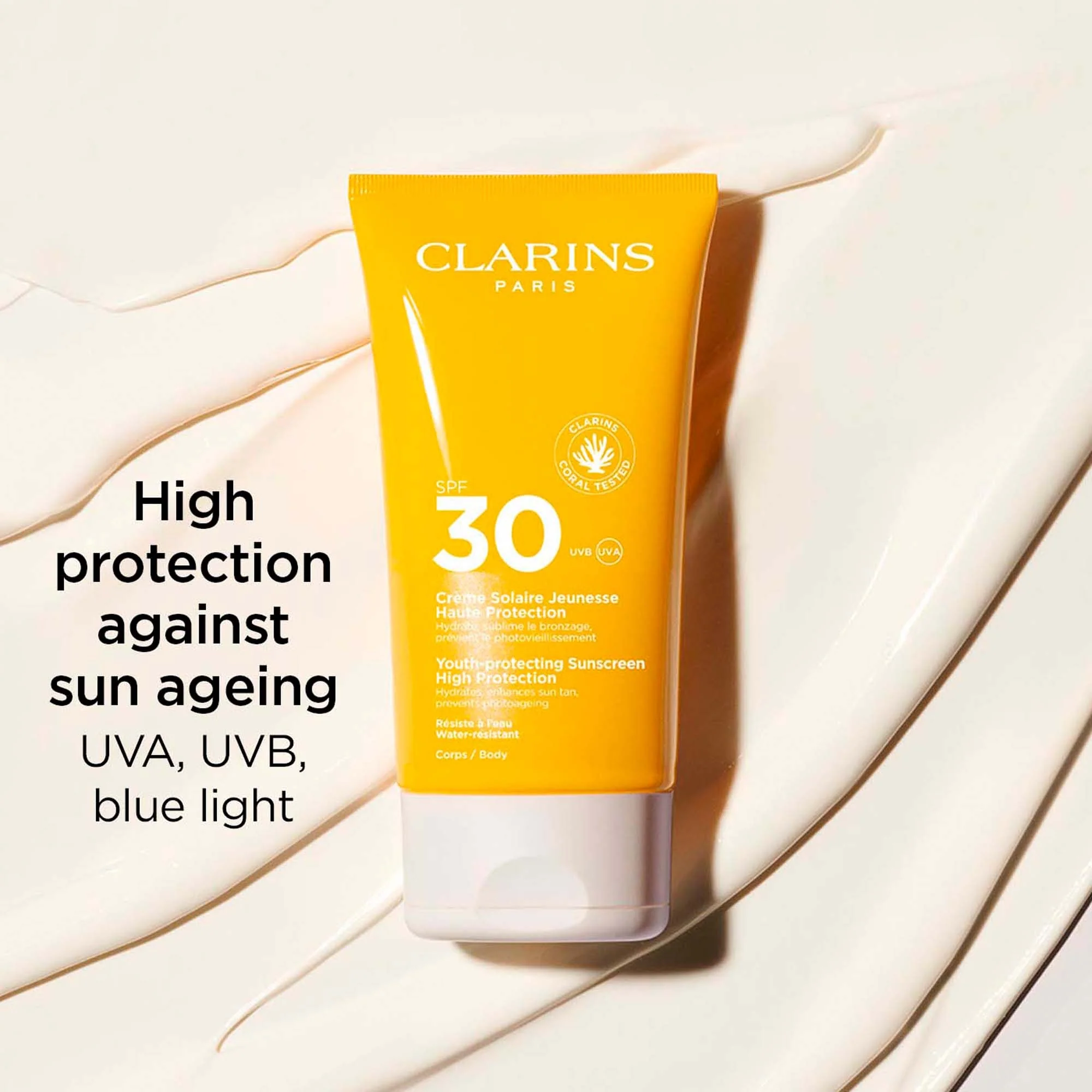 Clarins Youth-protecting Sunscreen High Protection for Body SPF30 - Image 4