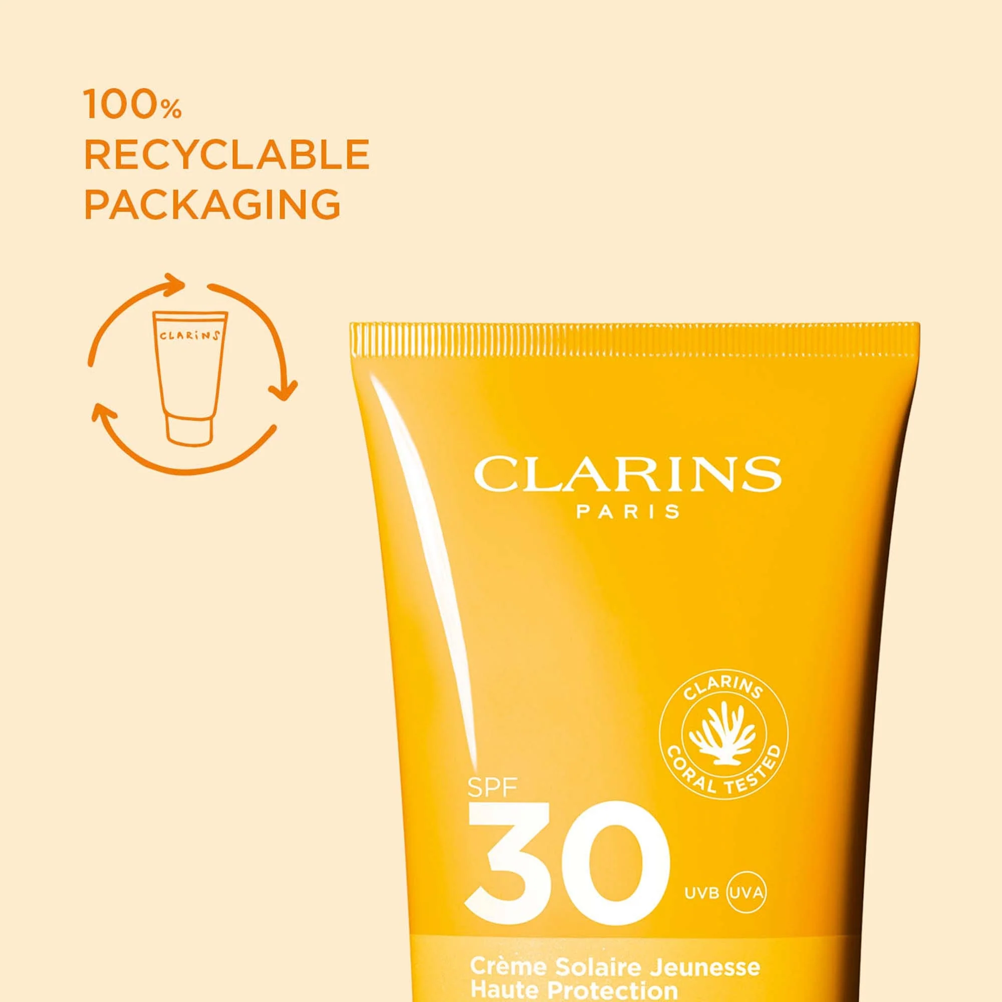 Clarins Youth-protecting Sunscreen High Protection for Body SPF30 - Image 8