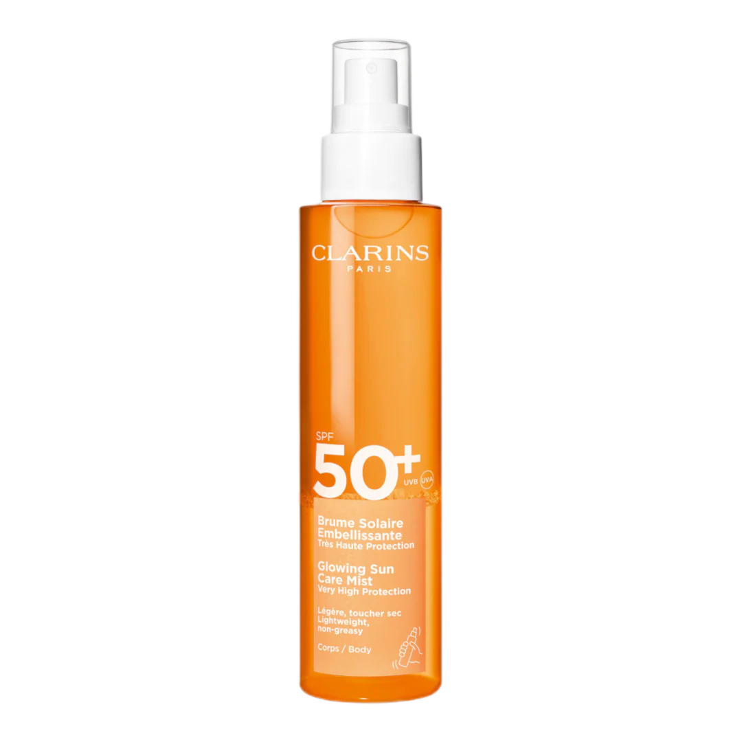 Clarins Glowing Sun Care Mist Very High Protection for Body SPF50+