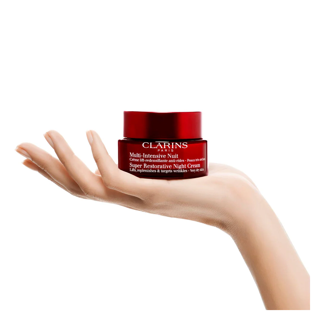 Clarins Super Restorative Night Cream For Very Dry Skin - Image 4