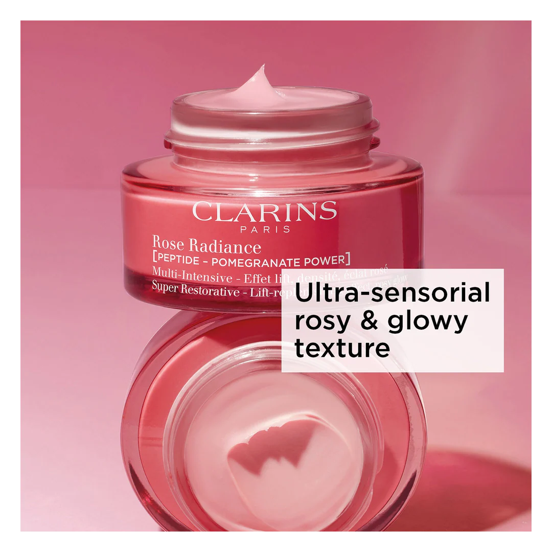 Clarins Super Restorative Rose Radiance Cream - Image 7