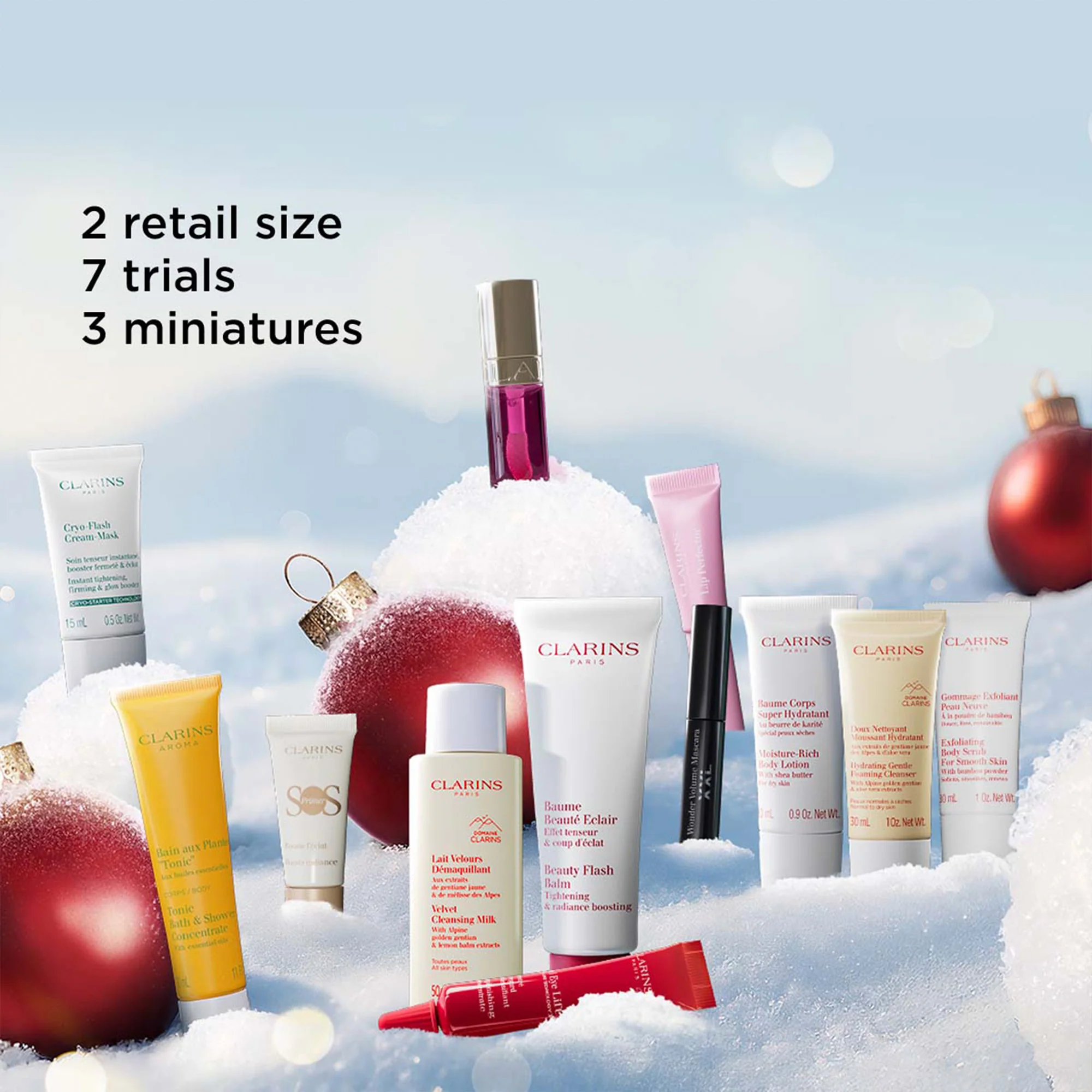 Clarins Women 12 Day Advent Calendar - Image 3