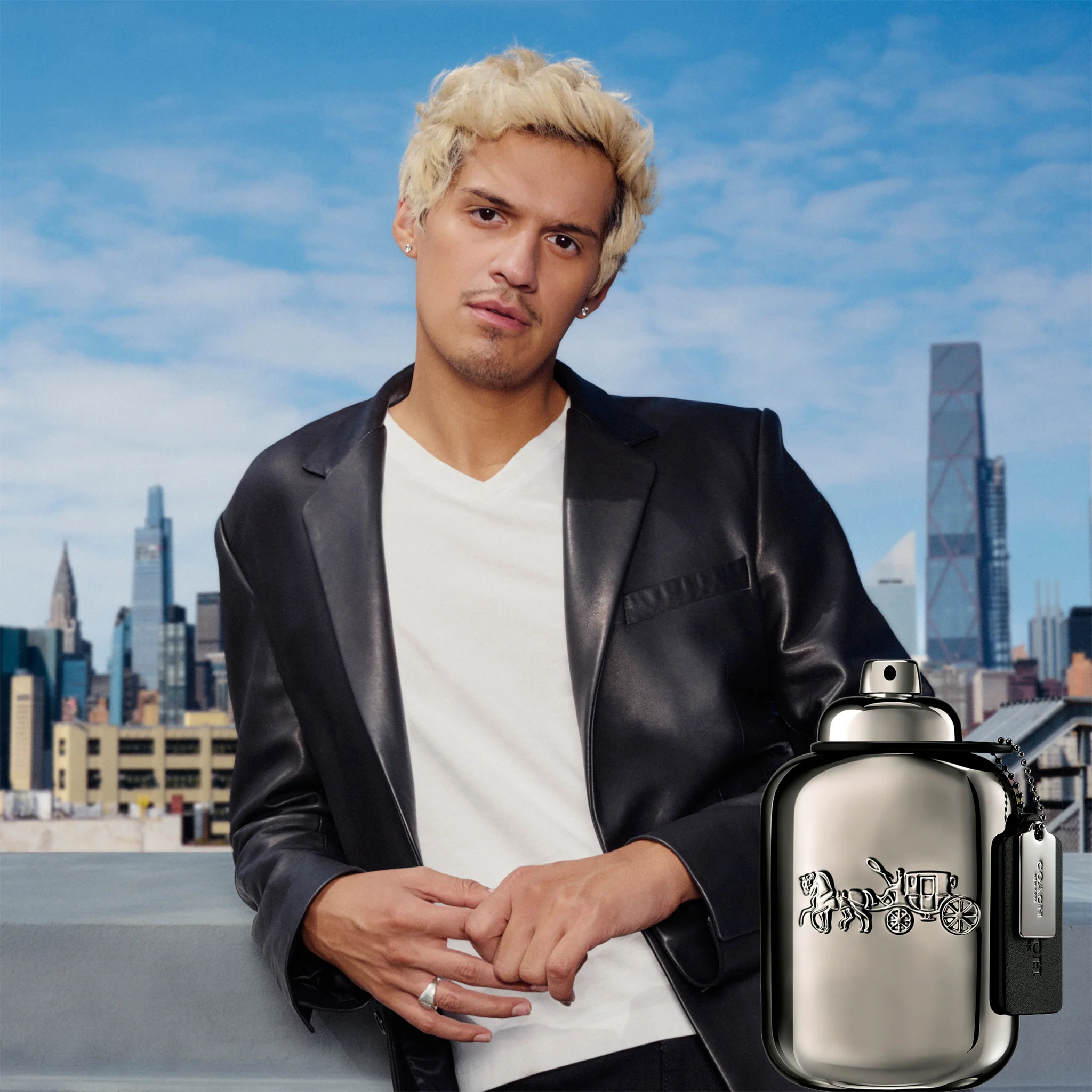 Coach For Men Pure Platinum Parfum Spray - Image 10