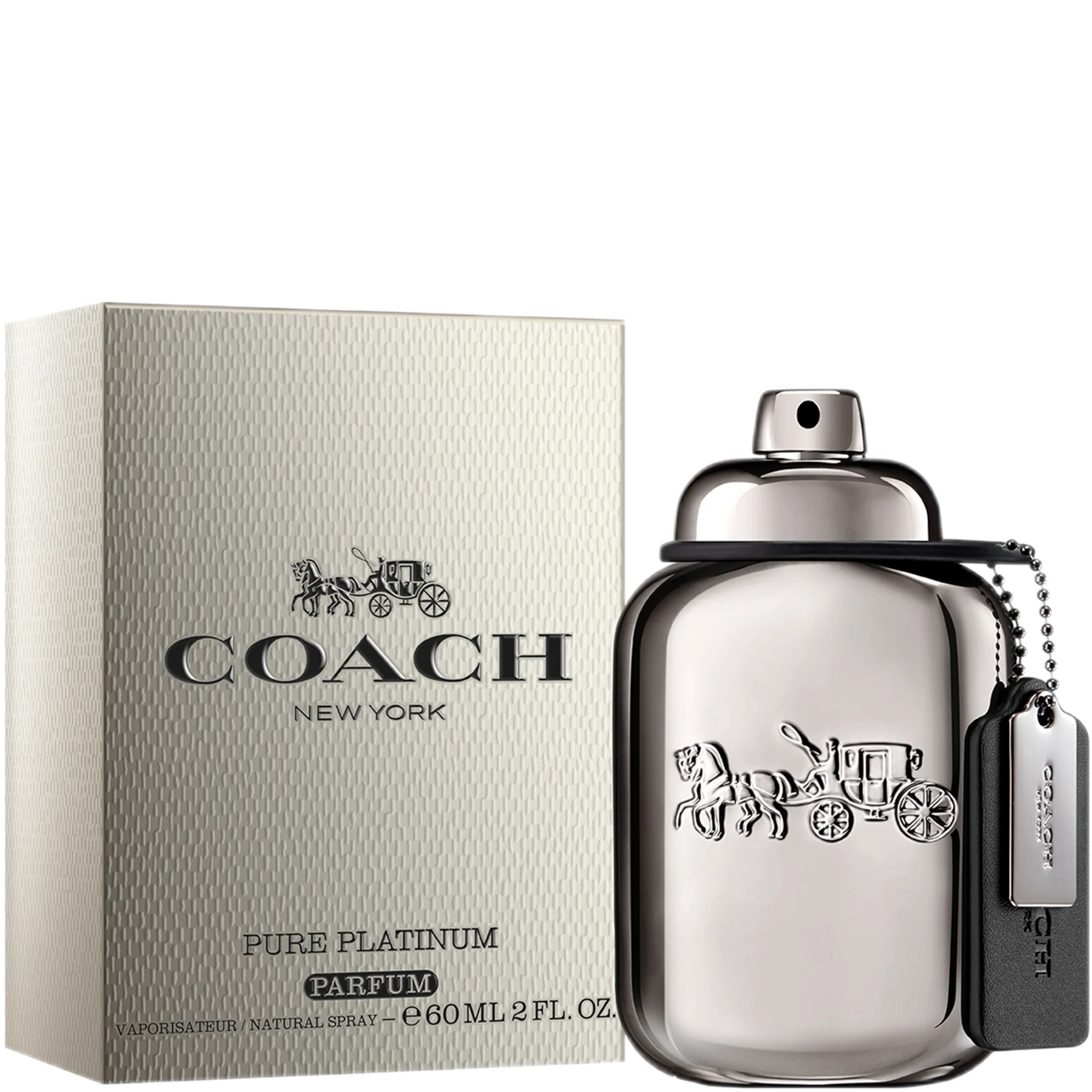 Coach For Men Pure Platinum Parfum Spray - Image 4
