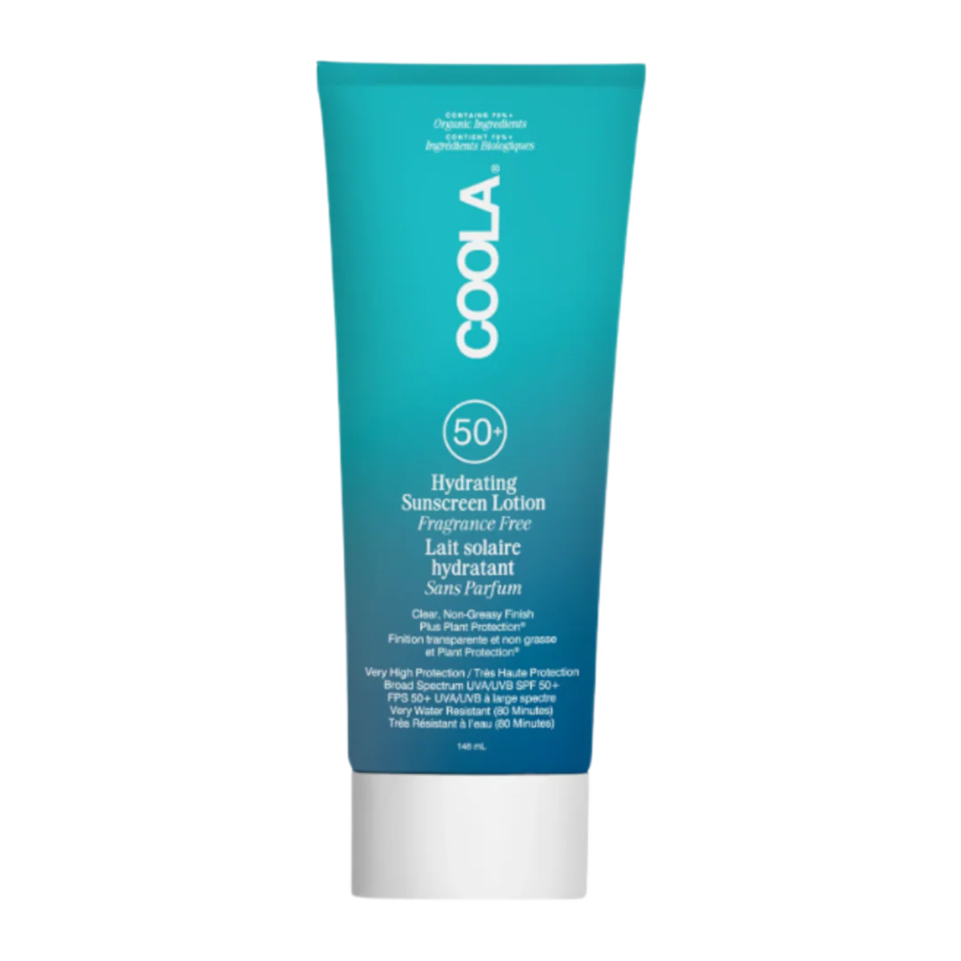 Coola Body Sunscreen Lotion Fragrance Free SPF50+