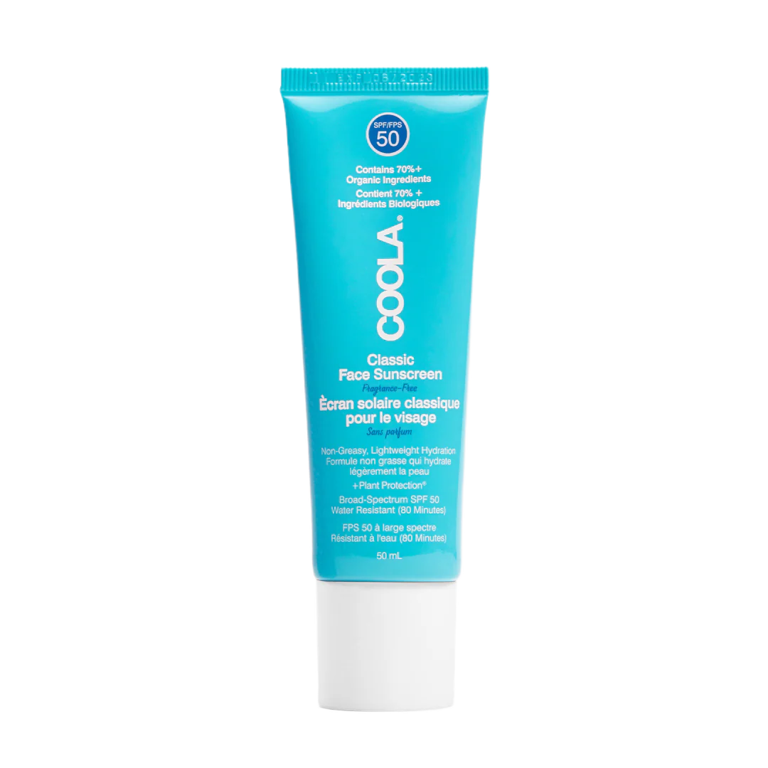 Coola Classic Face Sunscreen Fragrance-Free SPF50