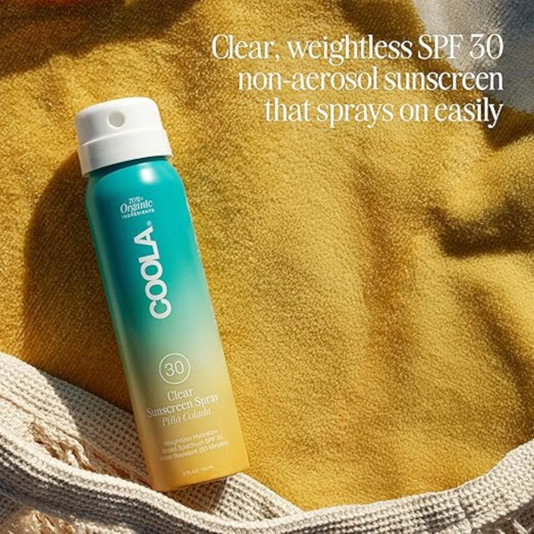 Coola Classic Sunscreen Spray Pina Colada SPF30 - Image 4