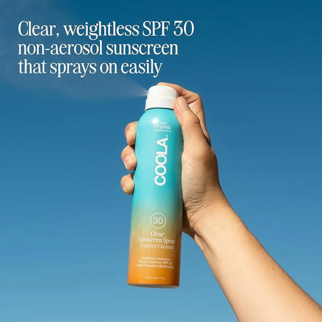 Coola Classic Sunscreen Spray Tropical Coconut SPF30 - Image 4