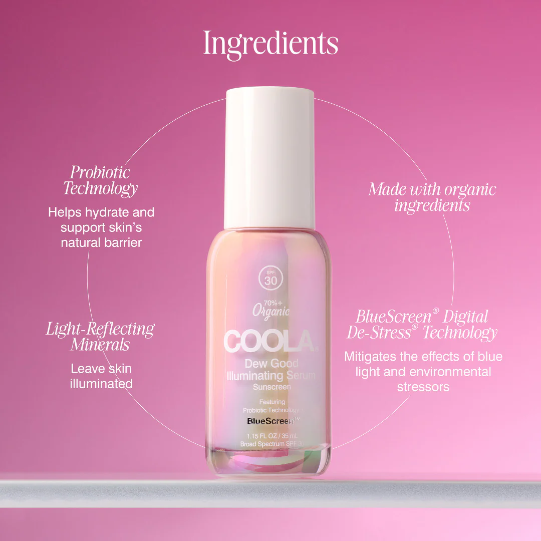 Coola Dew Good Illuminating Serum SPF30 - Image 3