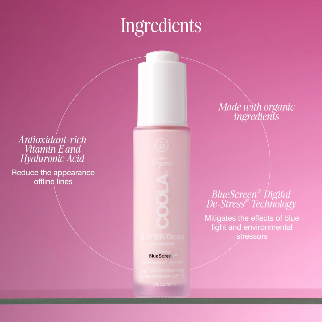 Coola Sun Silk Drops Sunscreen SPF30 - Image 4