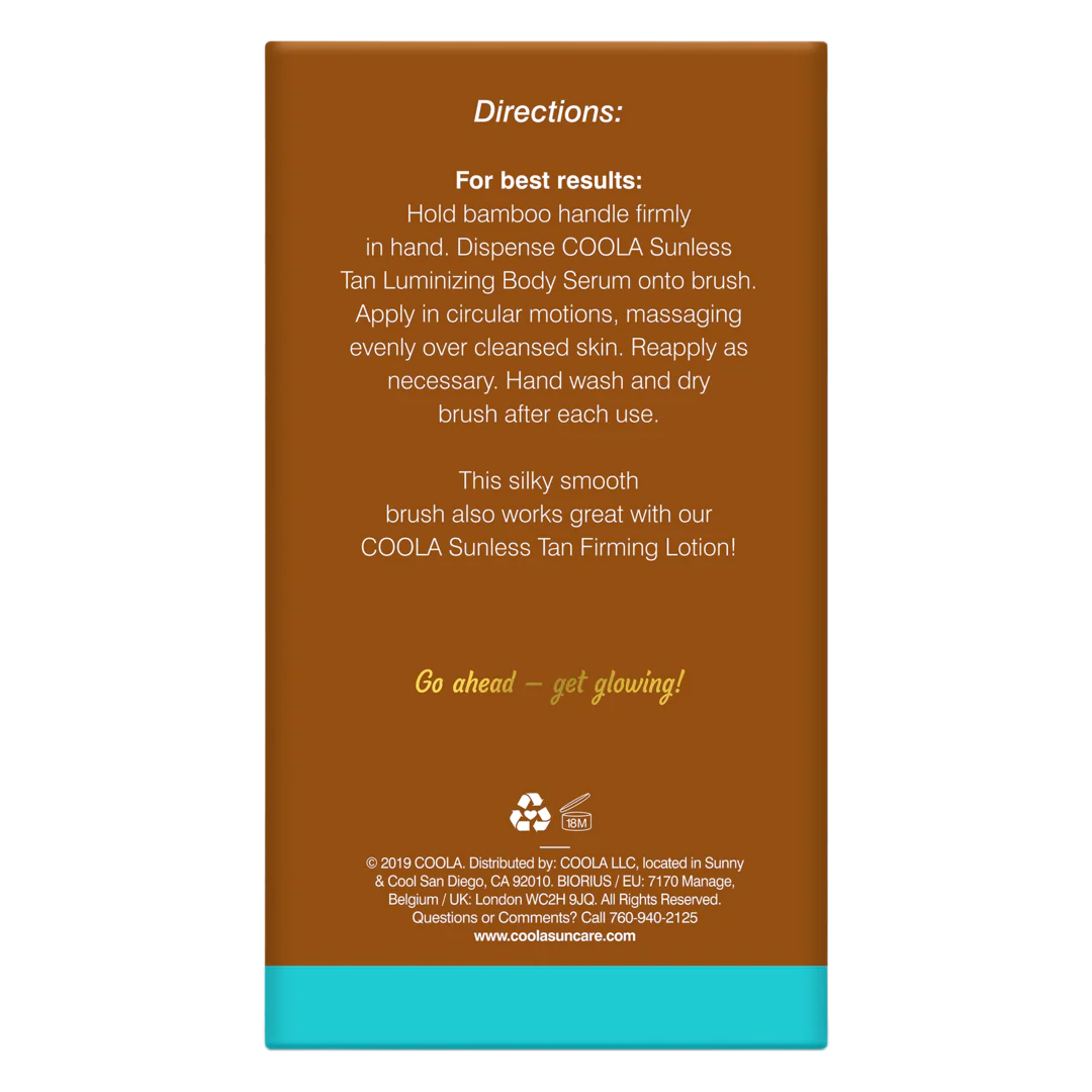 Coola Sunless Tan Kabuki Body Brush - Image 3