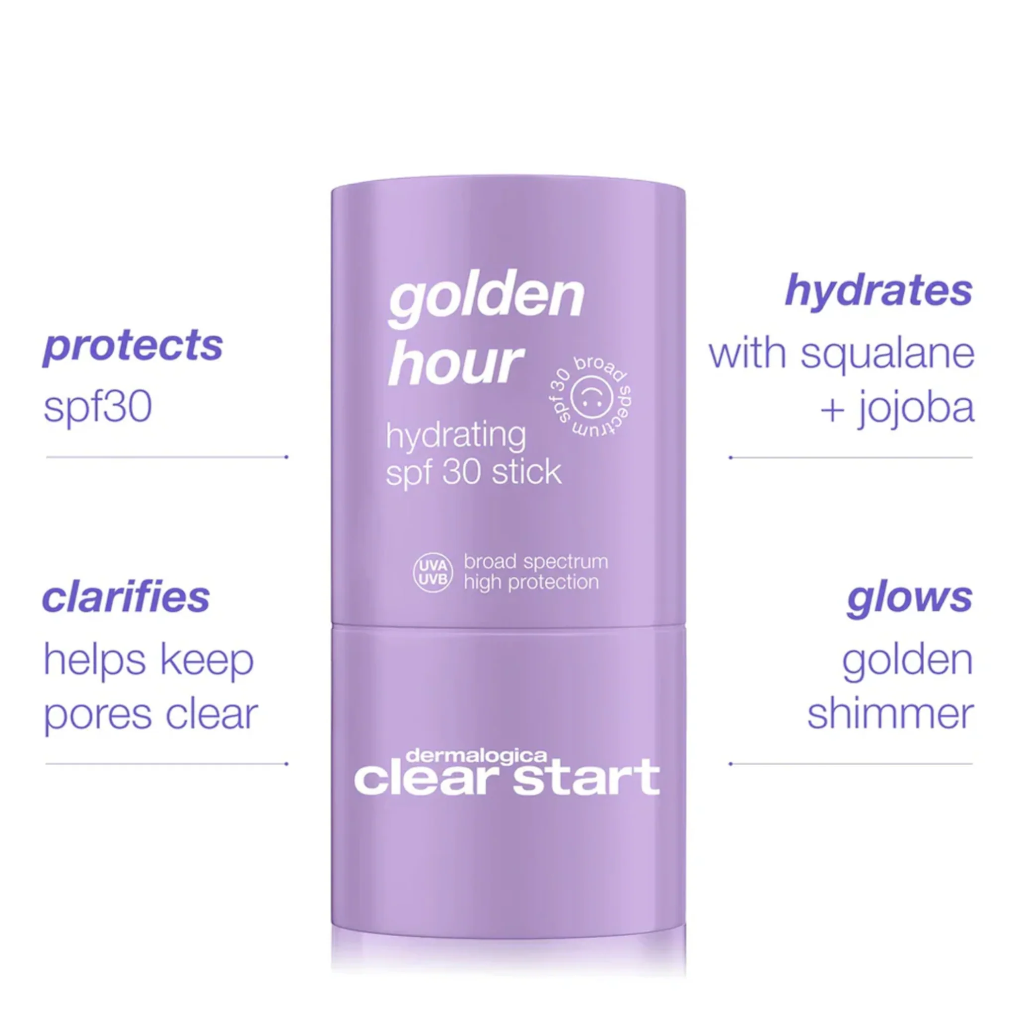 Dermalogica Clear Start Golden Hour Hydrating SPF30 Stick - Image 3