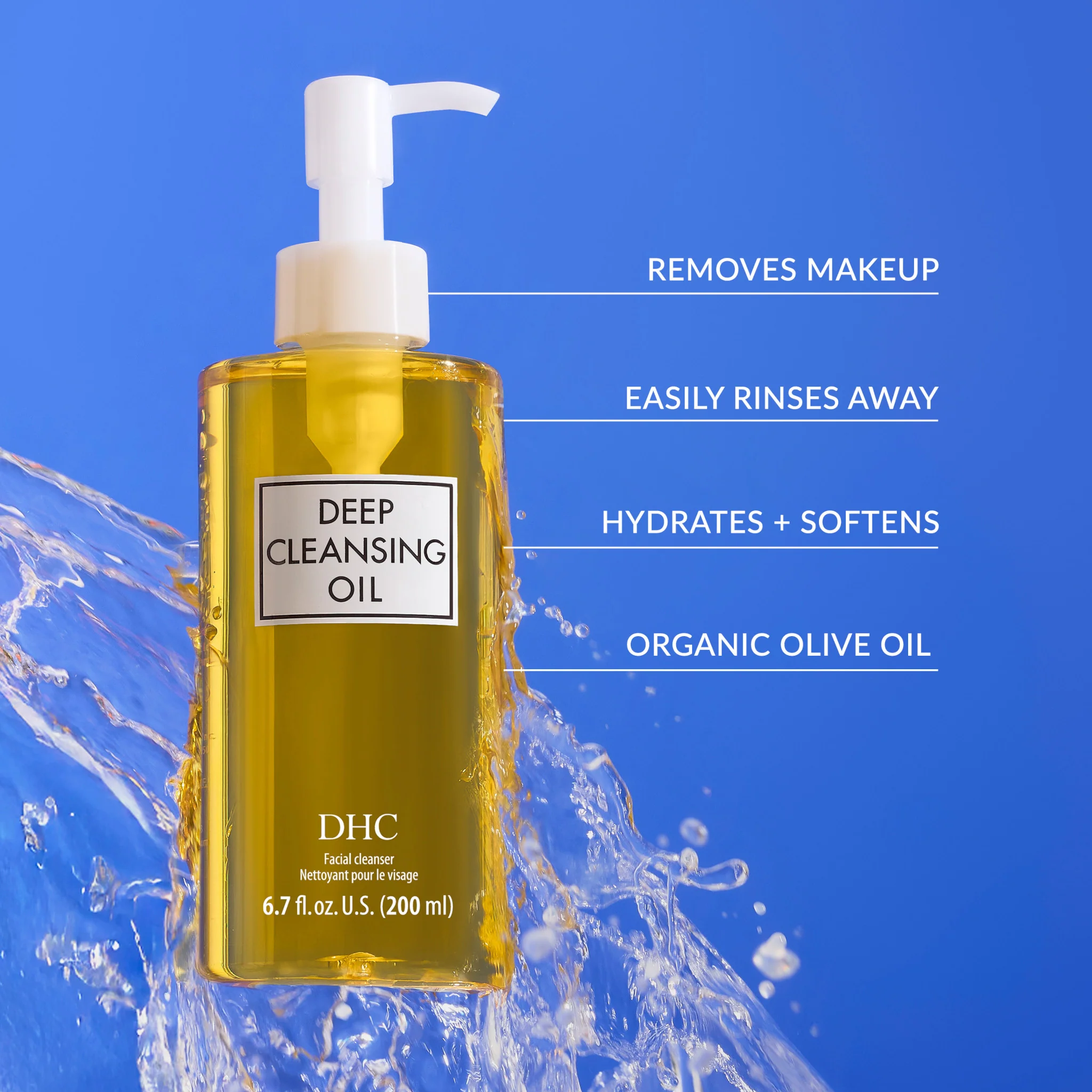 DHC Deep Cleansing Oil - Facial Cleanser - Image 3