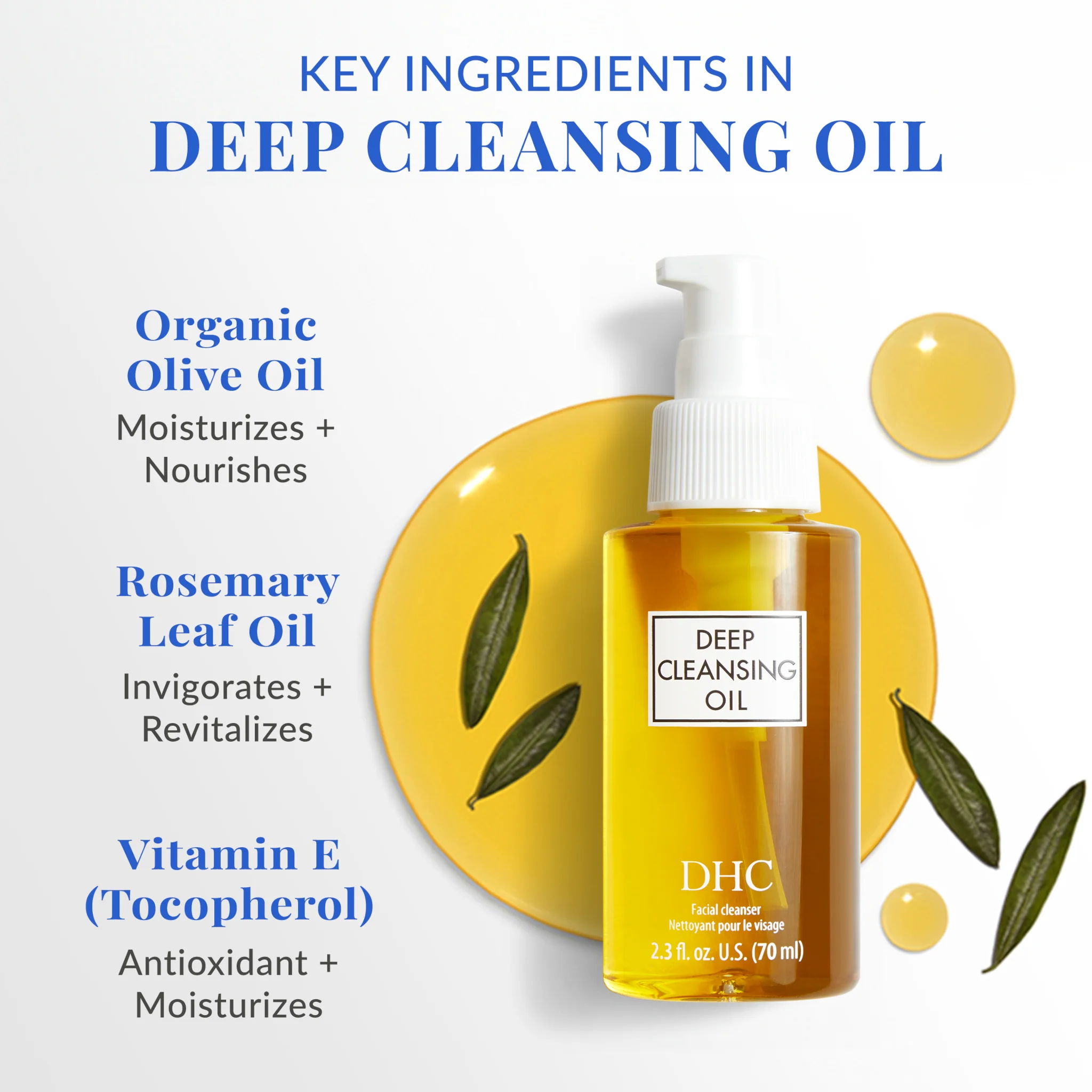 DHC Deep Cleansing Oil - Facial Cleanser - Image 8