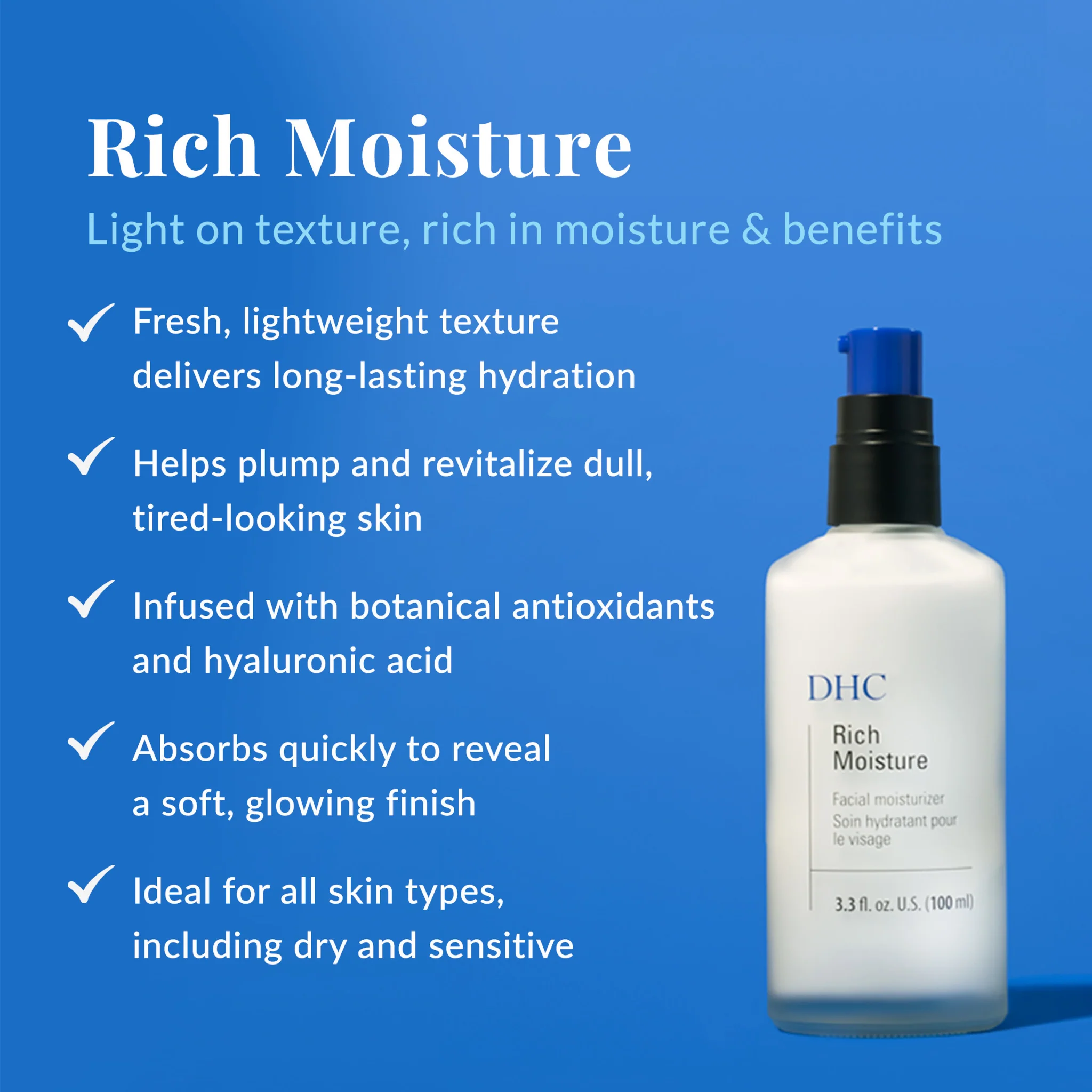 DHC Rich Moisture Facial Moisturizer - Image 2