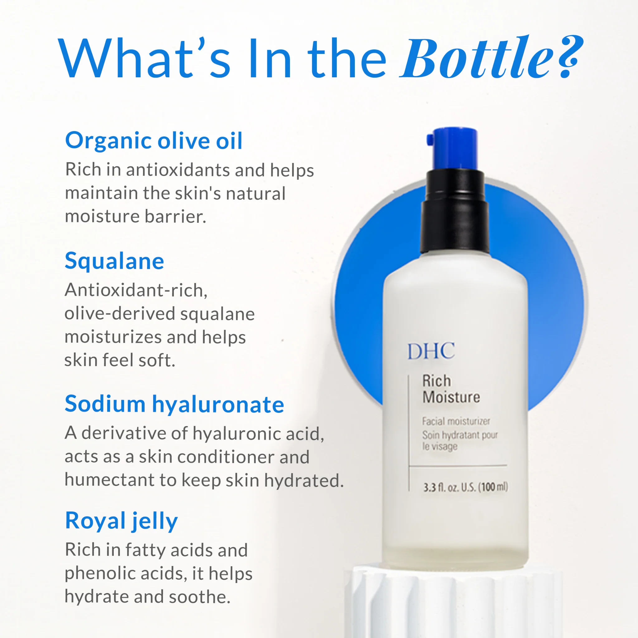 DHC Rich Moisture Facial Moisturizer - Image 3